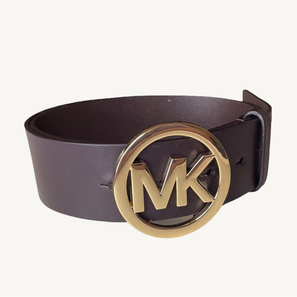 Michael Kors Belt Brown & Gold